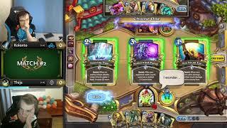 Kolento vs Thijs - Division B - Hearthstone Grandmasters Europe 2020 Season 1 - Week 4