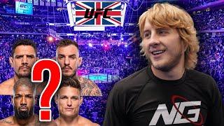 Who Should I Fight At UFC Manchester?