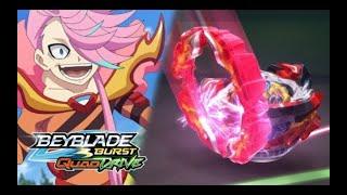 Bel Vs Phelix Prominence DIVE Beyblade Burst Quaddrive Episode 23 ENGLISH DUB