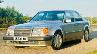 Mercedes 500E the 5.0 V8 hotrod engineered & built by Porsche thats quicker than a BMW M5