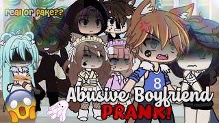 ABUSIVE  Boyfriend Prank Gacha Life