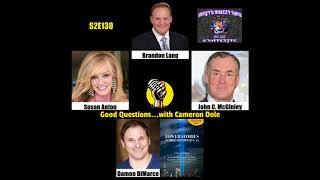 S2E130 - Brandon Lang Susan Anton John C. McGinley and Damon DiMarco