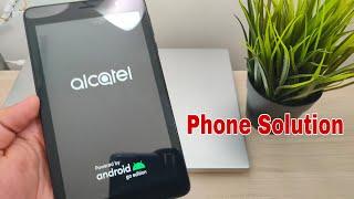 Hard Reset Tab Alcatel 1T 7 9013x Remove Pin Pattern Password Lock.