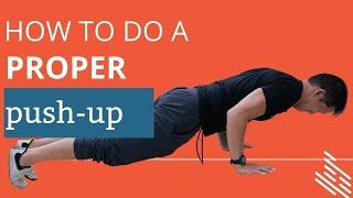 Do Push-Ups with Proper Form