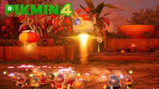 Pikmin 4 Sun-Speckled Terrace Meandering Slope Gameplay Switch