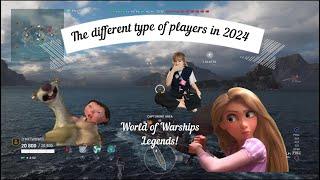 World of Warships Legends players in 2024