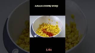 Sweet corn chat Spicy sweet corn chat recipe#Shortvideo#Shorts#