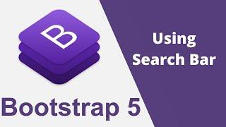 How to Create a Search Bar in Bootstrap 5  Simple Search Bar #search