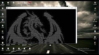 HOW TO MAKE CMD DRAGON USING NOTEPAD