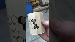 I’ve always wanted to try this with a laser and rotary attachment #laser #lasercutting