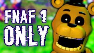 Can you beat FNaF World ONLY using FNaF 1 Animatronics?