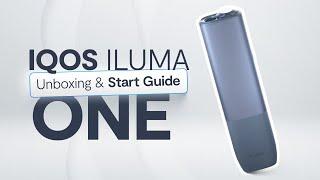 IQOS ILUMA ONE  Beginners Guide - How to get started with IQOS ILUMA ONE
