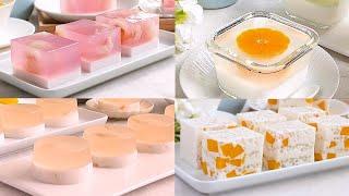 4 Easy Popular Fruit Agar agar Jelly Recipes Compilation 2  4款燕菜糕果冻食谱