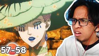 THE B*#CH QUEEN  ASTAS ARMS ARE BACK  Black Clover Episode 57 & 58 Reaction