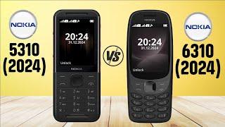 Nokia 5310 2024 Vs Nokia 6310 2024 Button Mobile