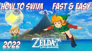 The Legend Of Zelda Links Awakening HOW TO SWIM and how to get the flippers - FAST And EASY 2022