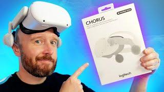 Valve Index Style Earphones For Quest 2 - Logitech Chorus VR Review