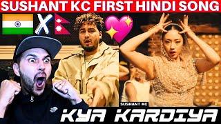 INDIAN X NEPALI X ENGLISH X URDU ? Sushant KC - Kya Kardiya Official Music Video REACTION *WOW*