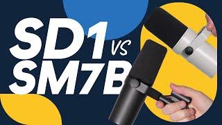 Universal Audio SD-1 vs Shure SM7B  Microphone Comparison