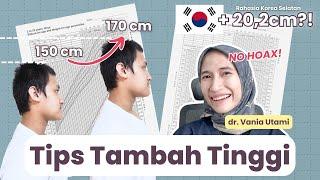 8 CARA MENAMBAH TINGGI BADAN ALAMI TERPERCAYA  dr. Vania Utami  Update 2024