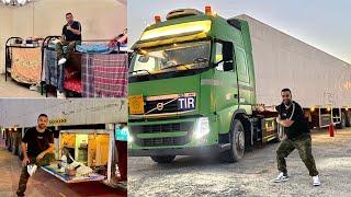 Salary & Dubai ka VOLVO Truck tour   Truck Driver Life