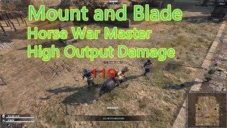 Horse War Master High Output Damage  Mount and Blade