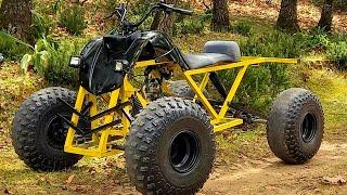 HOMEMADE SHIFTER QUAD - MONSTER QUAD ATV X2