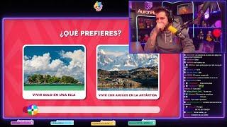 AURONPLAY REACCIONA a ¿Qué Prefieres?