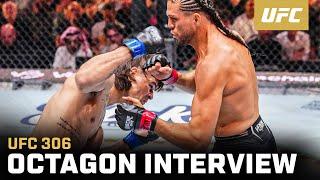 Diego Lopes Octagon Interview  UFC 306