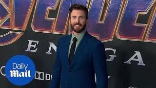 Captain America Chris Evans at Avengers Endgame premiere