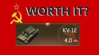 KV-1E is it worth buying? Bounce 75mm like its your JOB. Limited Time Sale War Thunder Vehicle