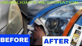 How to Restore Foggy Headlights Using Chemical Guy products