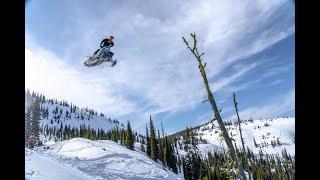 Biggest snowmobile jumps in Montana  EP 9