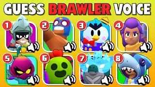 Guess The Brawler by Voice and Unlock Sound   Part 2   Brawl Stars Quiz 