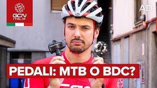 Pedali da strada o da MTB quali scegliere?  GCN Italia Tech