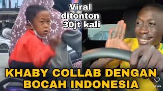 ANAK INDONESIA INI VIRAL DI TIK TOK DUNIA KHABY PUN TERTARIK BUAT VIDEO BARENGNYA