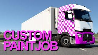 How to Create Custom Paintjob for ETS2  ATS  Step-by-Step Tutorial