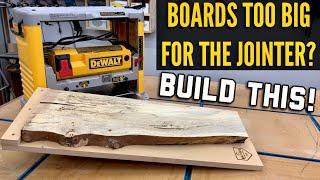 How to make a planer sled  Flatten Large Boards