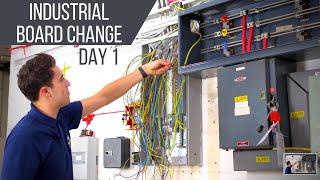 Industrial Electrical Installation - Board Upgrade & Electric Vehicle Chargers - Day 1