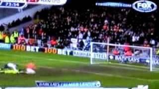 Gol de Chicharito vs Blackpool 2011