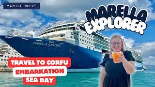 Marella Explorer   Travel to Corfu  Embarkation  Sea Day Cruise Vlog 1