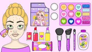 HOW TO MAKE RAPUZNEL MAKEUP KITS TOOL PAPERCRAFTS