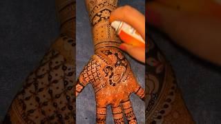 Mehndi dark hack # mehndi hack #tipsandtricks #trickmehndidesings #tricks #mehndi #ytshorts