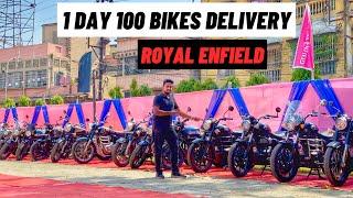 100 Bikes Delivery এক দিনেই Royal Enfield Delivered 100 Bikes to Customers  GT650