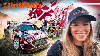 Hollie McRae Takeover Behind the Scenes of WRC Rally Latvia 2024 
