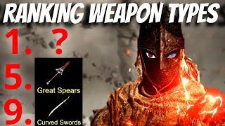 Ranking The Weapon Classes In Elden Ring Weapon Category Tier List Patch 1.09