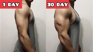GET BIGGER ARMS IN 30 DAYS HOME WORKOUT
