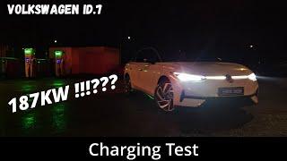 How fast does the Volkswagen ID.7 charge from 10-80% at 1 degrees?  Charging Test  4K