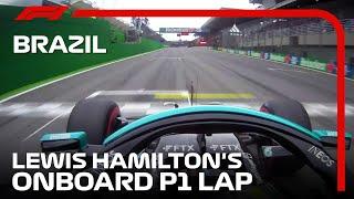 Lewis Hamiltons P1 Lap From Qualifying  2021 Brazilian Grand Prix  Pirelli