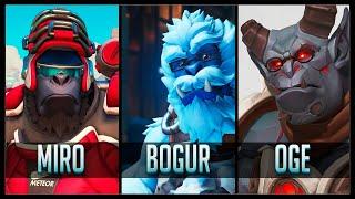 BOGUR vs OGE vs MIRO - Gods of Winston   Overwatch Moments